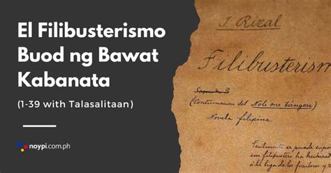 talasalitaan el filibusterismo kabanata 21|El Filibusterismo Buod ng Bawat Kabanata (21.